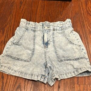 Banana republic high waisted jean shorts